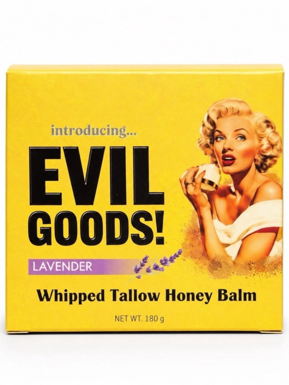 EVIL GOODS! Lavender Whipped Tallow Honey Bam